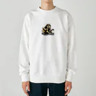 紅藤コミミズクの弾き語るライオン Heavyweight Crew Neck Sweatshirt