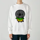 いんこ屋堂のネズミガシラハネナガインコ Heavyweight Crew Neck Sweatshirt