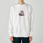 luckyTigerのゲーム女子 Heavyweight Crew Neck Sweatshirt