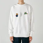 Siderunの館 B2の龍神さんと卵かけグマ その2 Heavyweight Crew Neck Sweatshirt