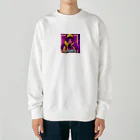 evahmonの光の戦士シリーズ・ひかりちゃん Heavyweight Crew Neck Sweatshirt