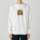 junji8000のかわいい創造のタツノオトシゴ Heavyweight Crew Neck Sweatshirt