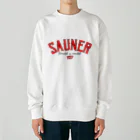 Super Sauna StyleのSAUNER1137 Red ヘビーウェイトスウェット