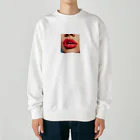 janbo-4の唇 Heavyweight Crew Neck Sweatshirt