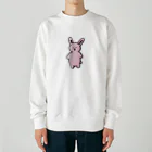 みつまめこshopのポテっとうさぎ Heavyweight Crew Neck Sweatshirt