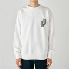 QUQU_WORKSの天上天下唯我独尊 ブッダ 仏陀 釈迦 ブラック Heavyweight Crew Neck Sweatshirt