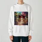 jampackの【風景】寺院 Heavyweight Crew Neck Sweatshirt