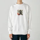 BUSHIDOUのosamuraisan Heavyweight Crew Neck Sweatshirt