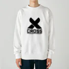 WA-TA craftのCROSS  Heavyweight Crew Neck Sweatshirt