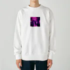 360の和風サイバーパンク Heavyweight Crew Neck Sweatshirt