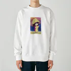 クマのおつまみ777のマロンちゃん Heavyweight Crew Neck Sweatshirt