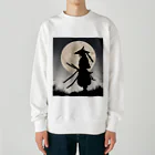 JAPANSTANDのSAMURAI～静～ Heavyweight Crew Neck Sweatshirt