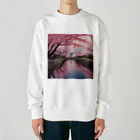 　Mtスペースの#日本桜 Heavyweight Crew Neck Sweatshirt