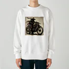 onikuの侍ライダー Heavyweight Crew Neck Sweatshirt