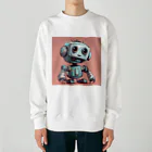 tooru0377のVuittonぽいロボットらしい Heavyweight Crew Neck Sweatshirt