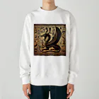 5656ショップのエジプトに隠されしドラゴンの起源 Heavyweight Crew Neck Sweatshirt