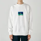 ふとまにショップのさめザメくんグッズ Heavyweight Crew Neck Sweatshirt