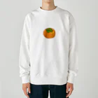 kudamono_fruits0730のかき Heavyweight Crew Neck Sweatshirt