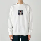 干支シティの午の花嫁 Heavyweight Crew Neck Sweatshirt