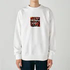 テケテケのポップな錦鯉 Heavyweight Crew Neck Sweatshirt