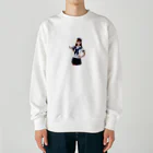 AIるるのAI美女 Heavyweight Crew Neck Sweatshirt