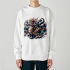 Lovers-chapelの【かっこいい麒麟が登場！】 Heavyweight Crew Neck Sweatshirt