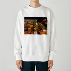 MATSURのスペインの市場 Heavyweight Crew Neck Sweatshirt