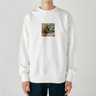 hobopoの"A Sloth Trying Various Things"  Heavyweight Crew Neck Sweatshirt