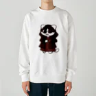 Animaru639のモニャリザ Heavyweight Crew Neck Sweatshirt