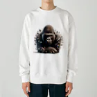 Patroの全てを司るゴリラ Heavyweight Crew Neck Sweatshirt