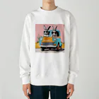 マッドシンのファンキーラビット Heavyweight Crew Neck Sweatshirt