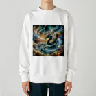 the blue seasonの昇華する霊龍 Heavyweight Crew Neck Sweatshirt