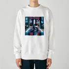 Wynnstan2023の未来のフレンチブル Heavyweight Crew Neck Sweatshirt