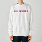 GreenCrystalのHeal the world Heavyweight Crew Neck Sweatshirt