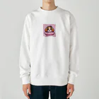 TUKUMOのビーグル犬　つくも Heavyweight Crew Neck Sweatshirt