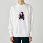 cray299の侍娘1 Heavyweight Crew Neck Sweatshirt