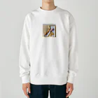 yumiceのice meets オリガミチーター Heavyweight Crew Neck Sweatshirt