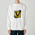 science closet（科学×ファッション）の元素シリーズ　~バナジウム V~ Heavyweight Crew Neck Sweatshirt