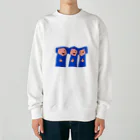 jonumeのとぐろ三兄弟 Heavyweight Crew Neck Sweatshirt