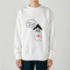 jonumeのりんごをおすすめするてらくん Heavyweight Crew Neck Sweatshirt