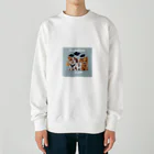 Tomo_Bluebellの2024卒業アイテム　犬 Heavyweight Crew Neck Sweatshirt