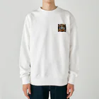 curry&shymeのステンド結晶 Heavyweight Crew Neck Sweatshirt