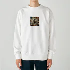 パウズ&プライズの才色兼備 Heavyweight Crew Neck Sweatshirt