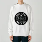 ロック堂のバイクアンドギター Heavyweight Crew Neck Sweatshirt