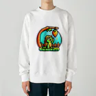 Bumps Design Collectionのパパイヤとかめたろう Heavyweight Crew Neck Sweatshirt