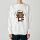 monkeyGのはっぴー猫 Heavyweight Crew Neck Sweatshirt