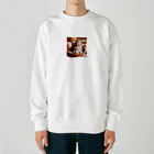 Minaのスリスリくん Heavyweight Crew Neck Sweatshirt