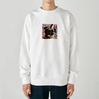 me-me shopのハッピーパグ Heavyweight Crew Neck Sweatshirt