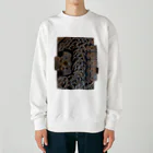 スアイリーの豚のケツの時代箪笥　骨董 Heavyweight Crew Neck Sweatshirt