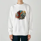 雲華堂の鳳凰 Heavyweight Crew Neck Sweatshirt